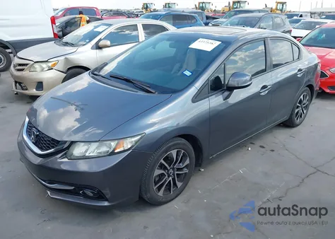 2013 Honda Civic Ex-L from USA, damaged, VIN 19XFB2F95DE052291